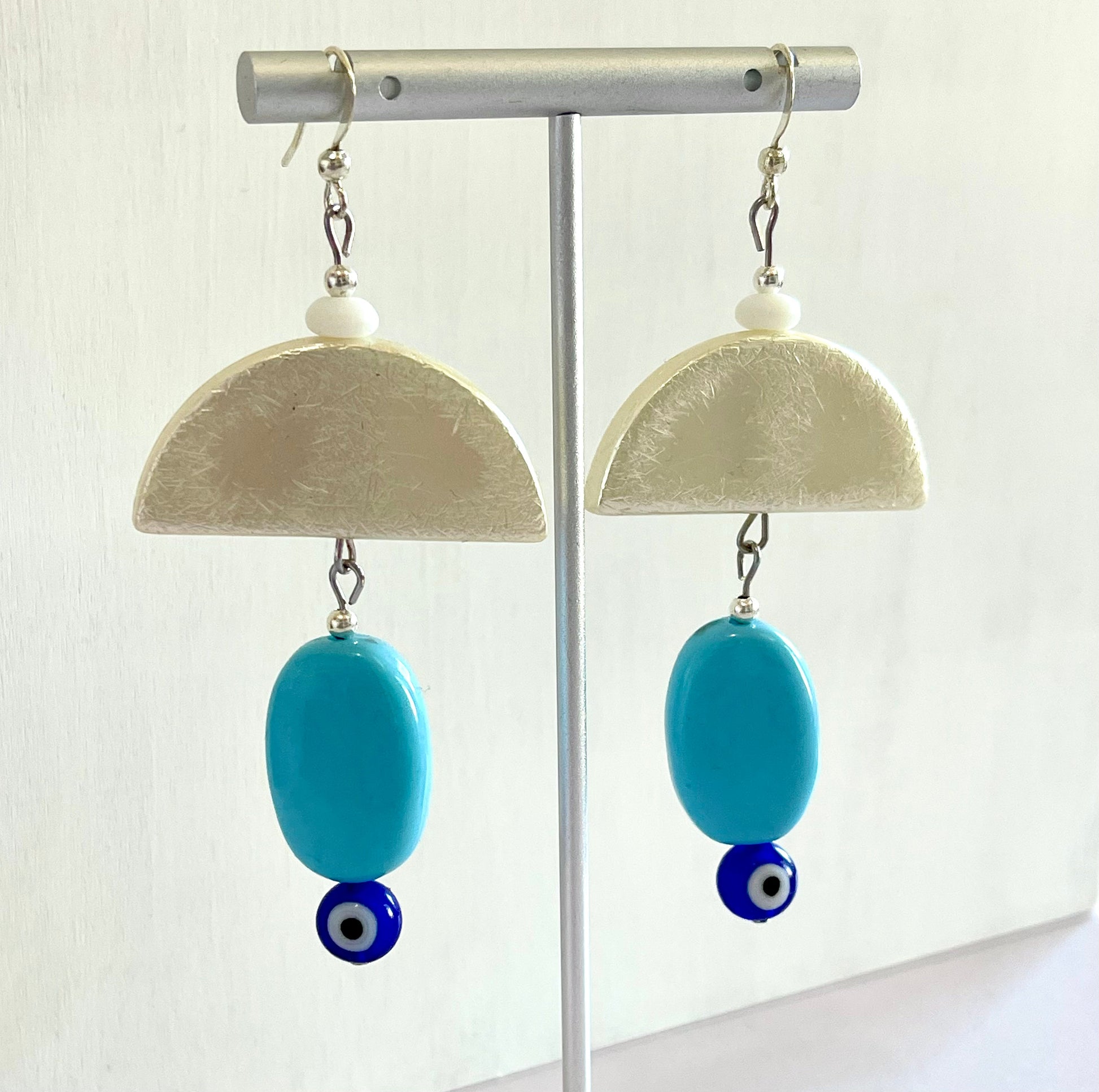 Evil Eye Earrings - marjorieblume