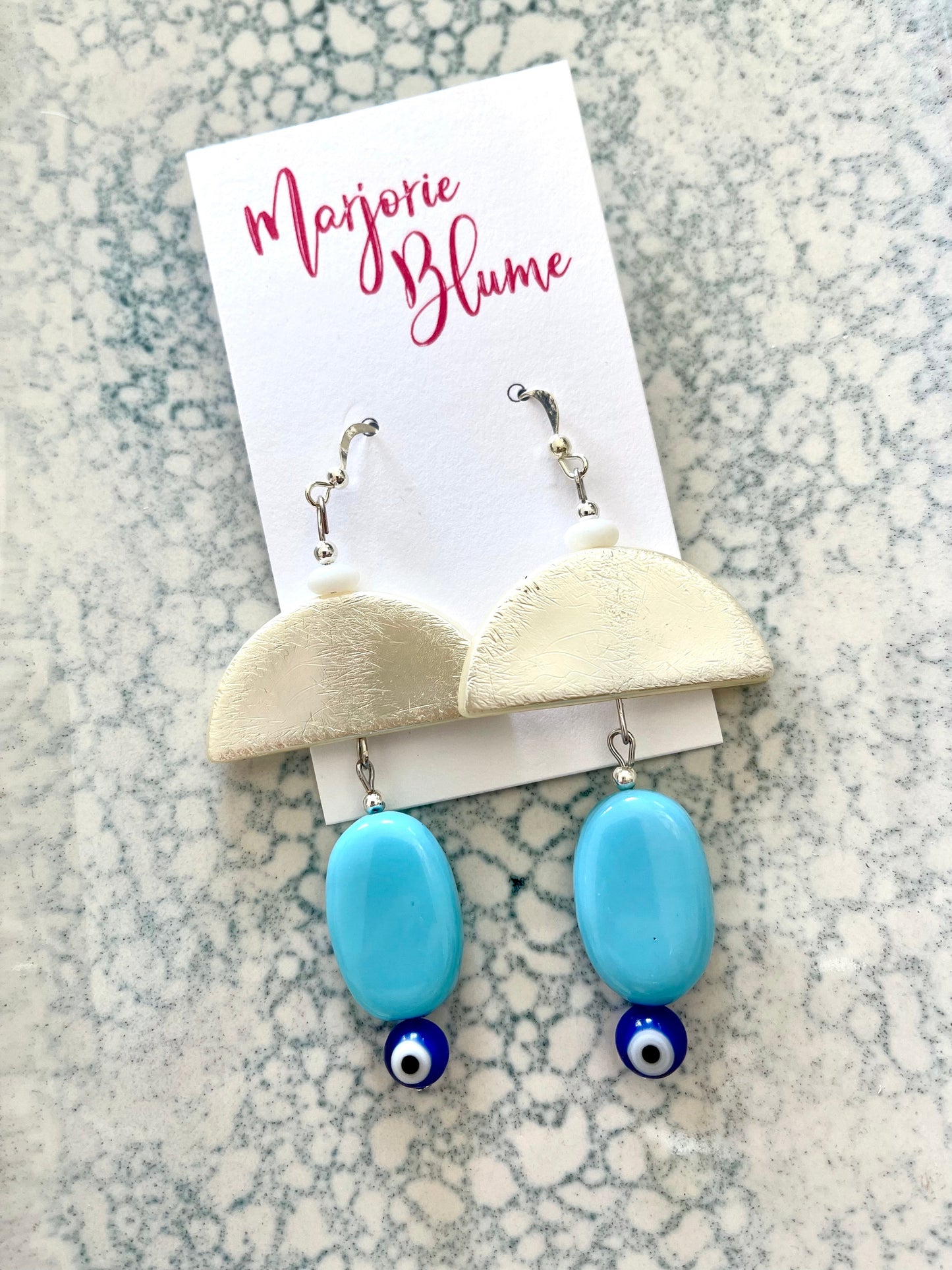 Evil Eye Earrings - marjorieblume